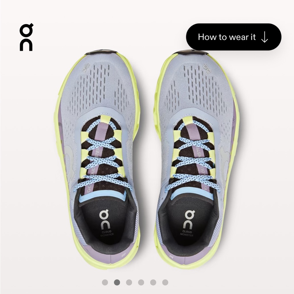 ON Cloudmonster size Women’s 6.5